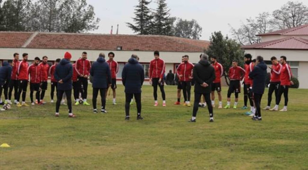 Samsunspor Gümüşhanespor maçına hazırlanıyor