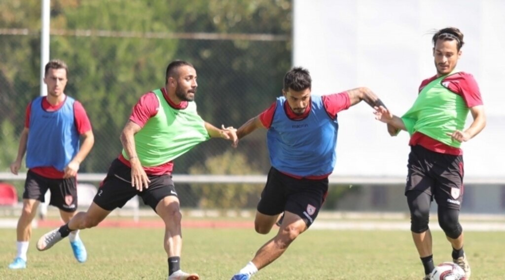 Samsunspor Tarsus İdman Yurdu'na maçına hazırlanıyor
