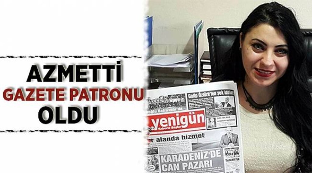 2 çocuk annesi kadın azmetti, gazete patronu oldu