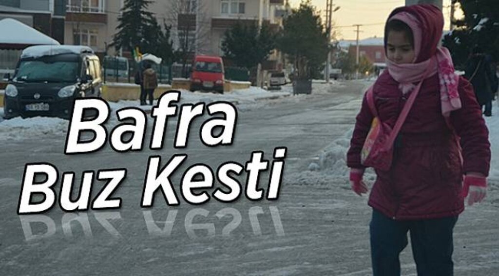 Bafra buz kesti