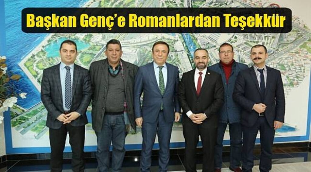 Başkan Genç’e Romanlardan Teşekkür - Samsun Haber