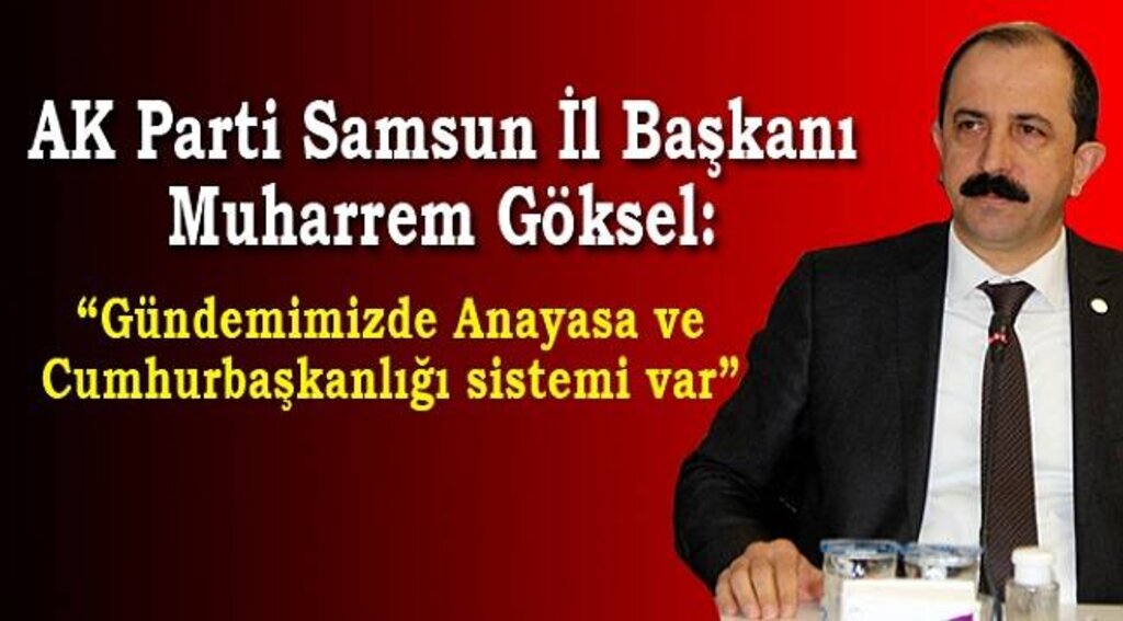 Başkan Göksel: “Şimdi milli seferberlik zamanı”