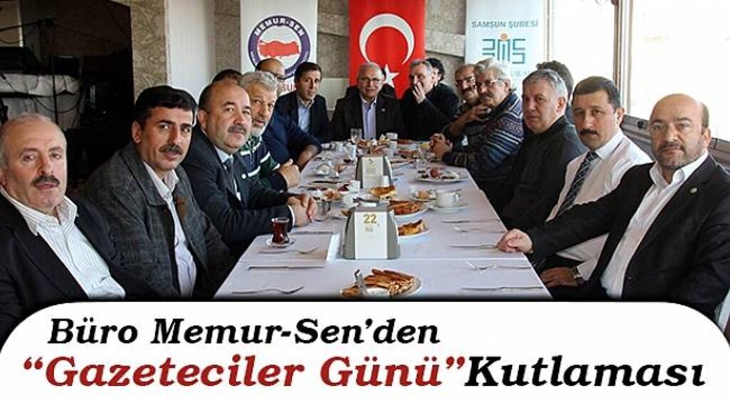 Büro Memur-Sen’den “Gazeteciler Günü” kutlaması