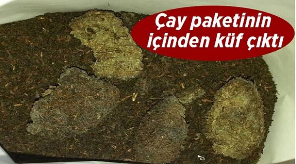 Çay paketinin içinden küf çıktı - Samsun Haber