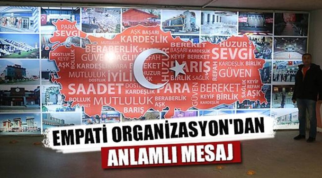 Empati'den anlamlı mesaj
