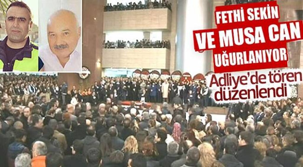 Fethi Sekin ve Musa Can Uğurlanıyor