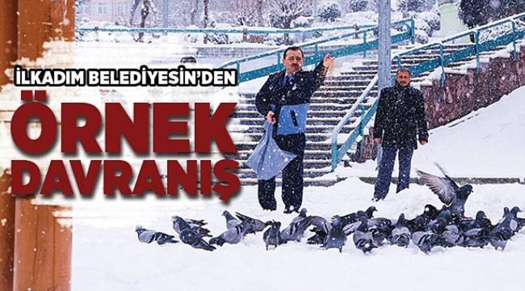 İLKADIM BELEDİYESİN’DEN ÖRNEK DAVRANIŞ