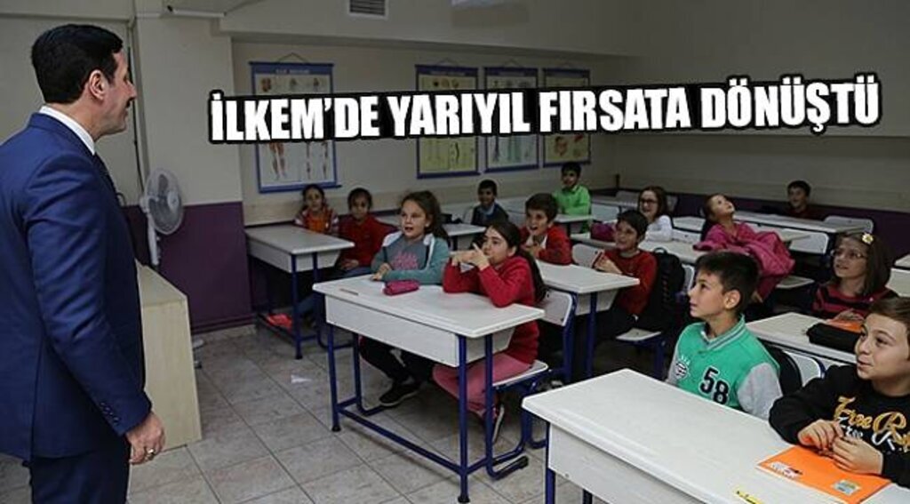 İLKEM'de Yarıyıl Fırsata Dönüştü