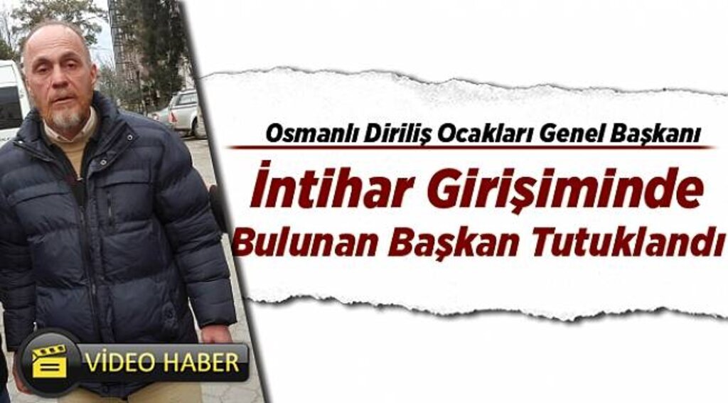 İntihar girişiminde bulunan başkan tutuklandı