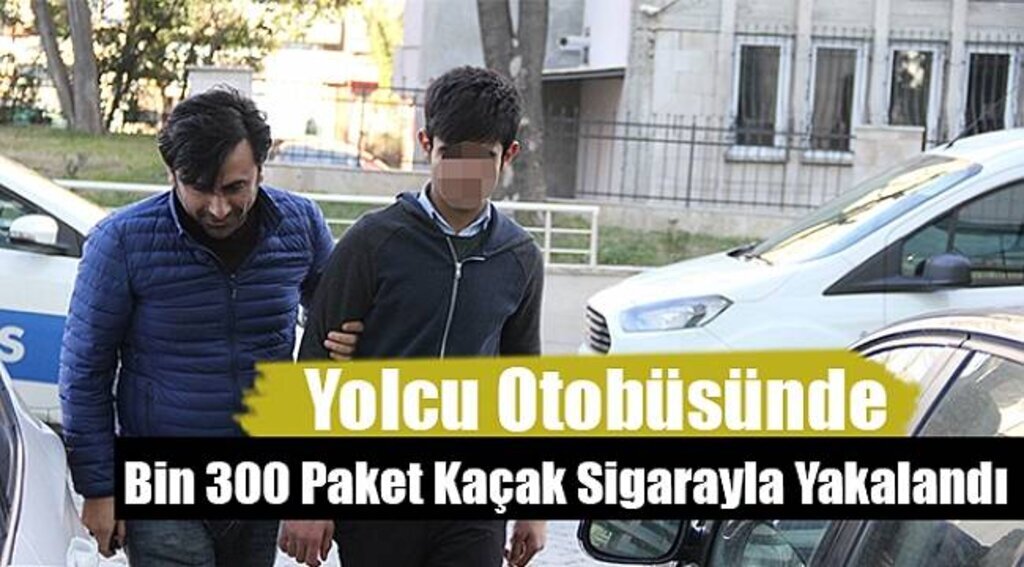 Kaçak Sigarayla Yakalandı