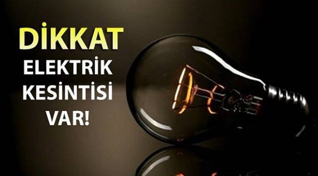 SAMSUN HABER - SAMSUN'DA PROGRAMLI ELEKTRİK KESİNTİSİ