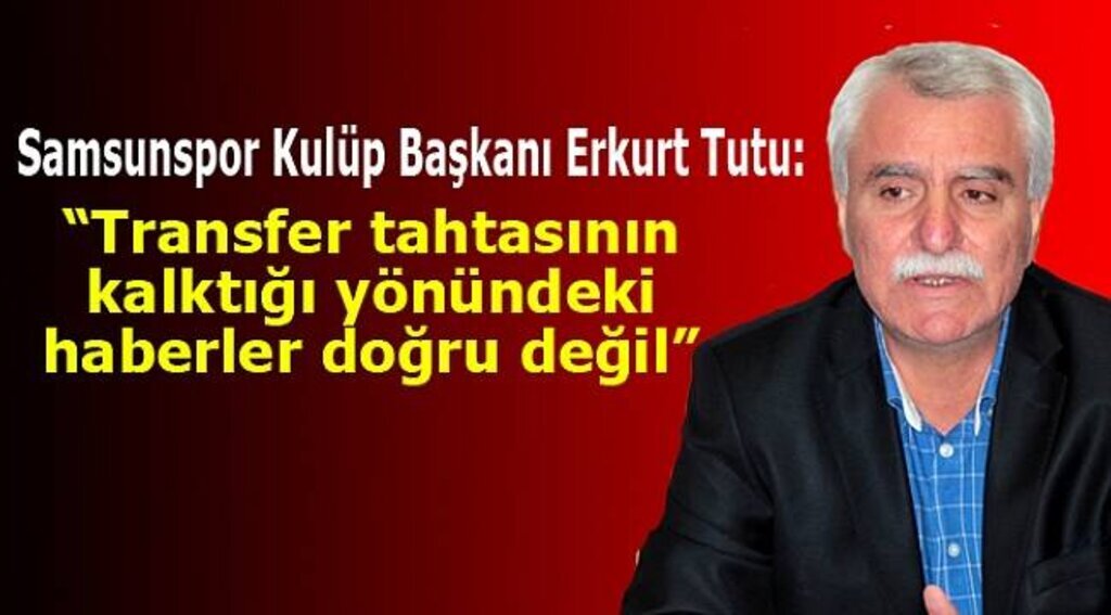 Samsunspor’un transfer tahtası açılmadı