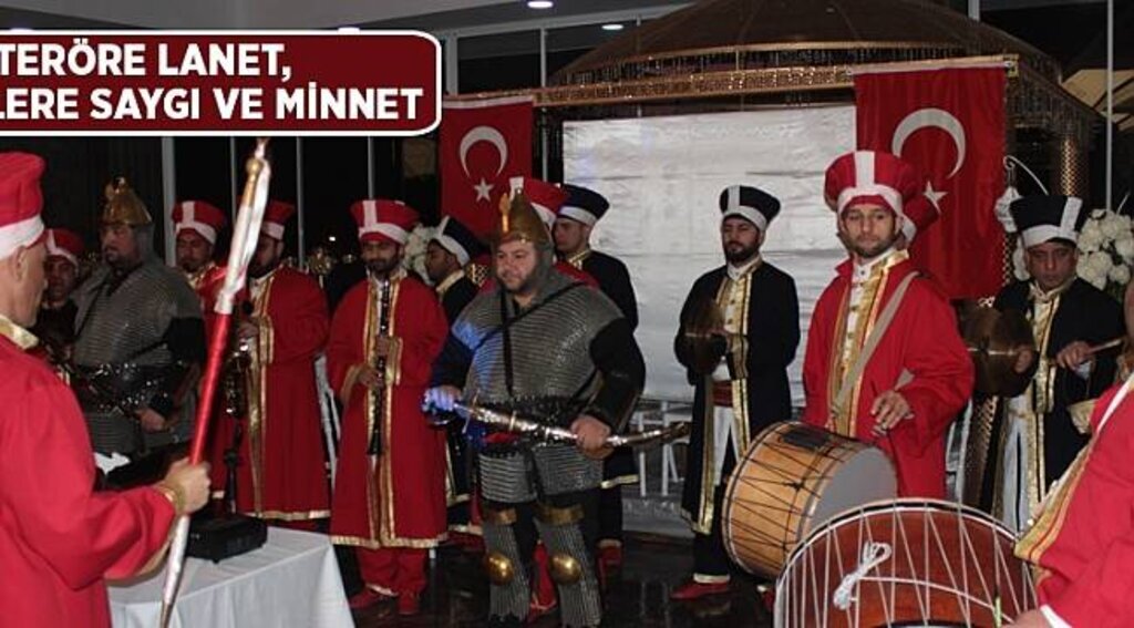 TERÖRE LANET, ŞEHİTLERE SAYGI VE MİNNET - Samsun Haber