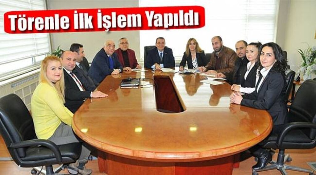 Törenle İlk İşlem Yapıldı - Samsun Haber