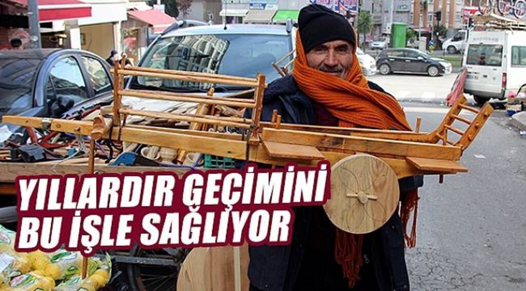 Yıllardır Geçimini Bu İşle Sağlıyor