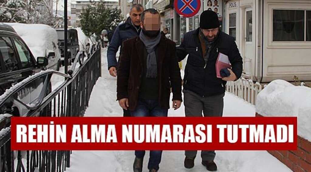 Rehin alma numarası tutmadı - Samsun Haber