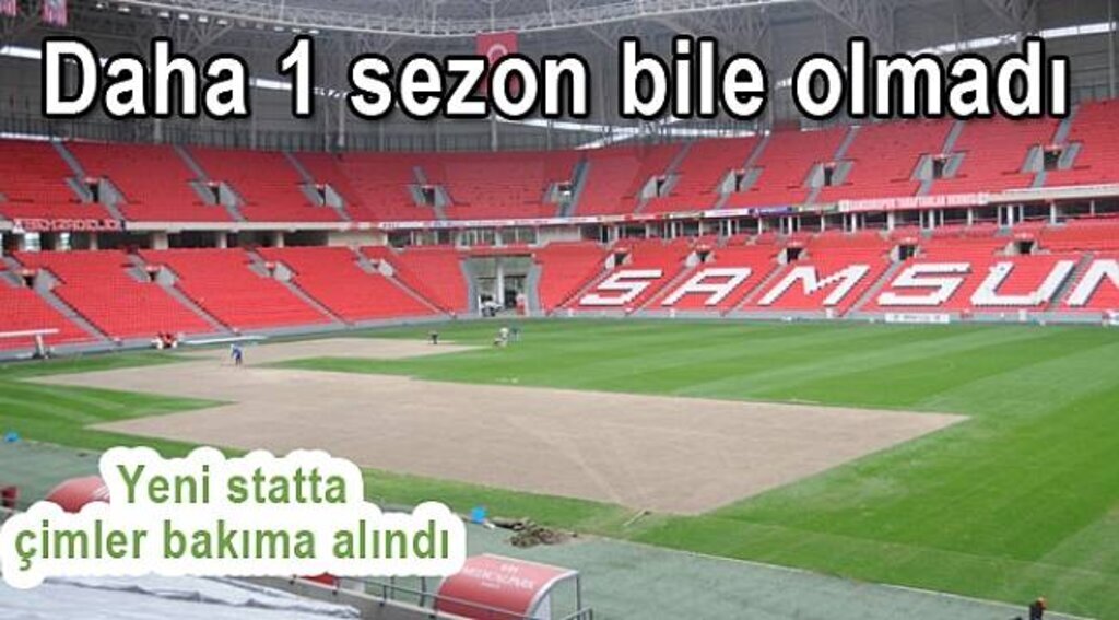 19 Mayıs Stadı bakıma alındı