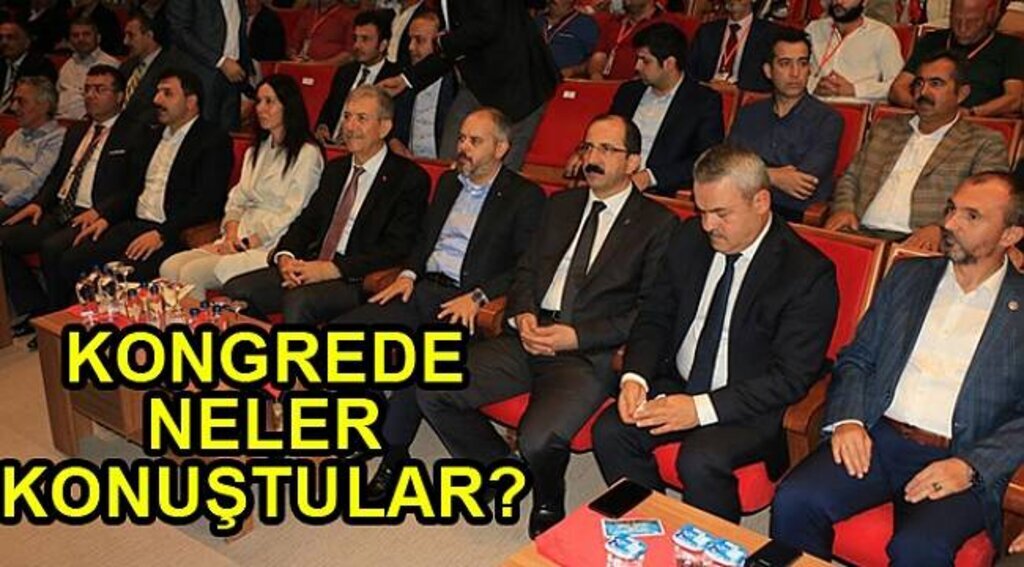 AK Parti Atakum kongresinde neler konuşuldu?