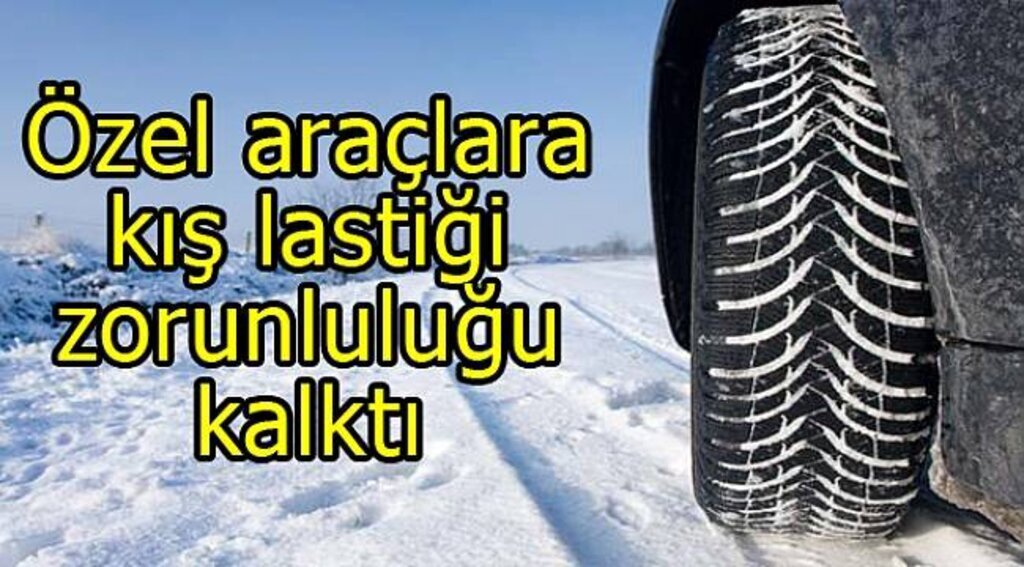 Bakanlıktan "kış lastiği" açıklaması