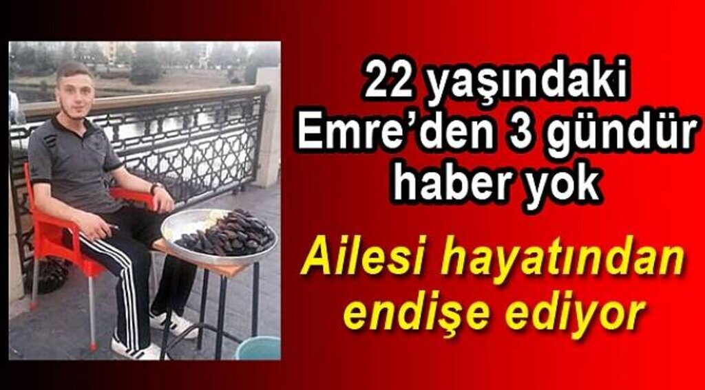 Kayıp gençten haber alınamıyor