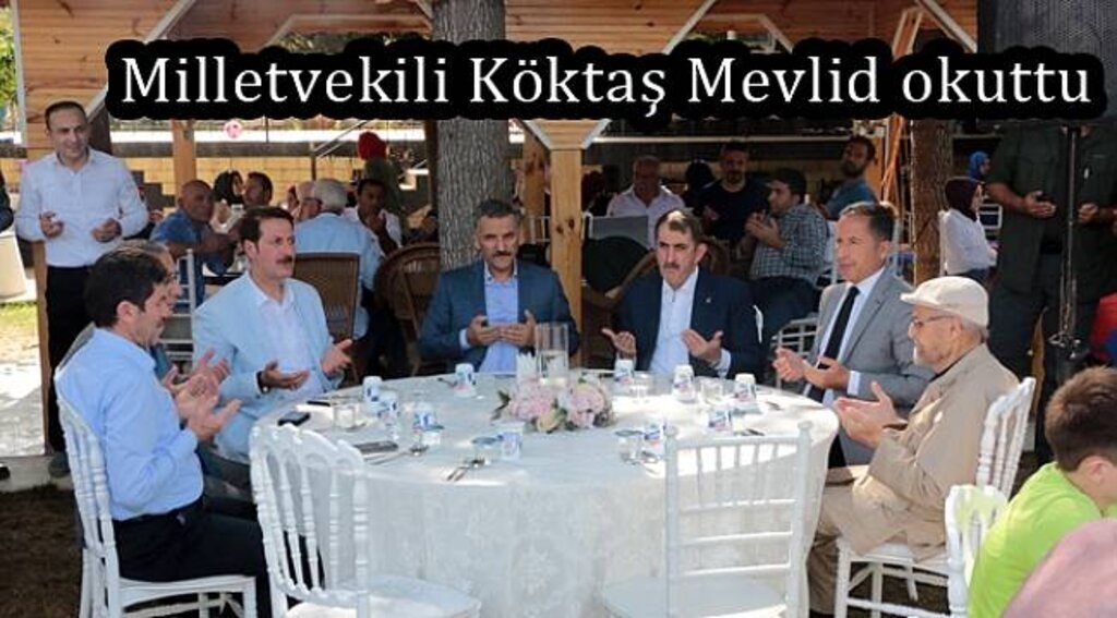 Milletvekili Köktaş, Mevlid-i Şerif okuttu