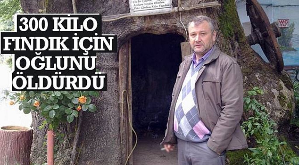 SAMSUN HABER - 300 kilo fındık için oğlunu öldürdü