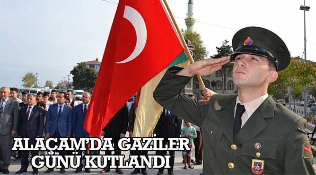 SAMSUN HABER - Alaçam'da Gaziler Günü kutlandı