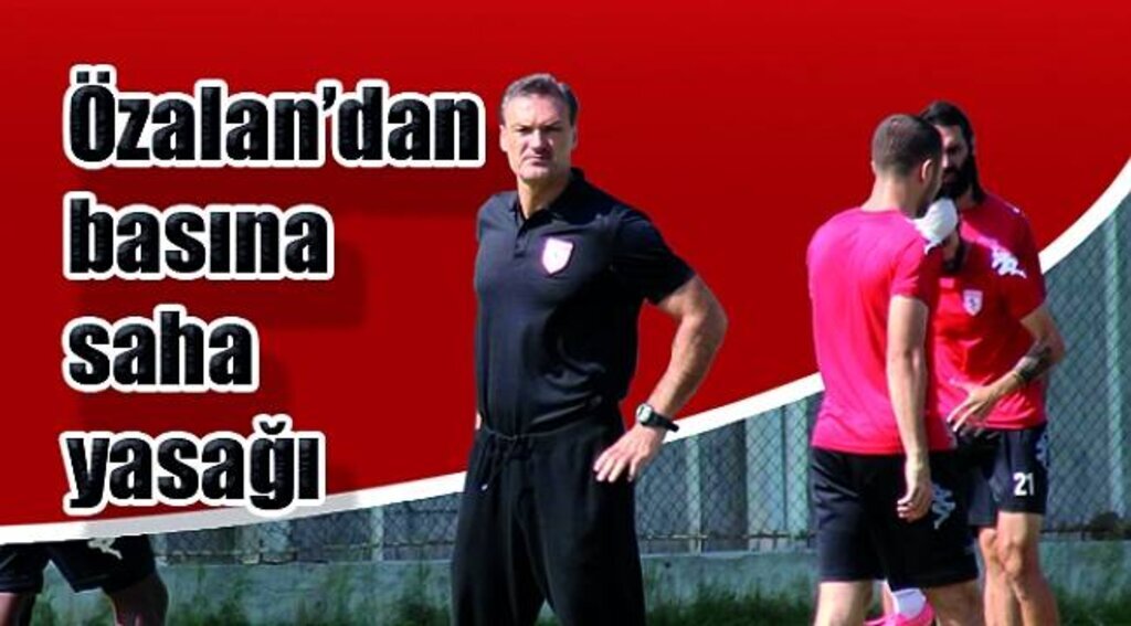 SAMSUN HABER - Alpay Özalan'dan basına sınırlama