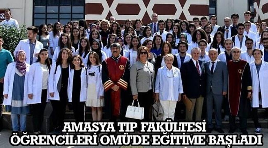 SAMSUN HABER - Amasya Tıp Fakültesi öğrencileri OMÜ'de eğitime başladı