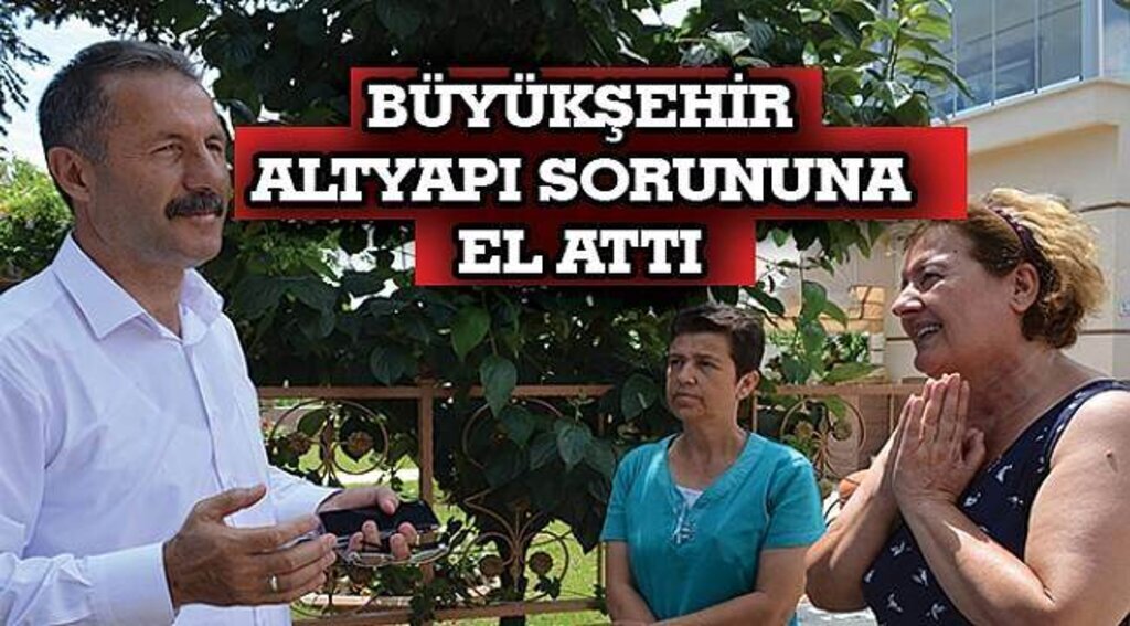 SAMSUN HABER - Büyükşehir altyapı sorununa el attı
