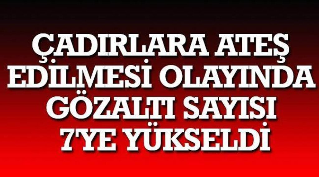 SAMSUN HABER - Çadırlara ateş edilmesi olayında gözaltı sayısı 7'ye yükseldi
