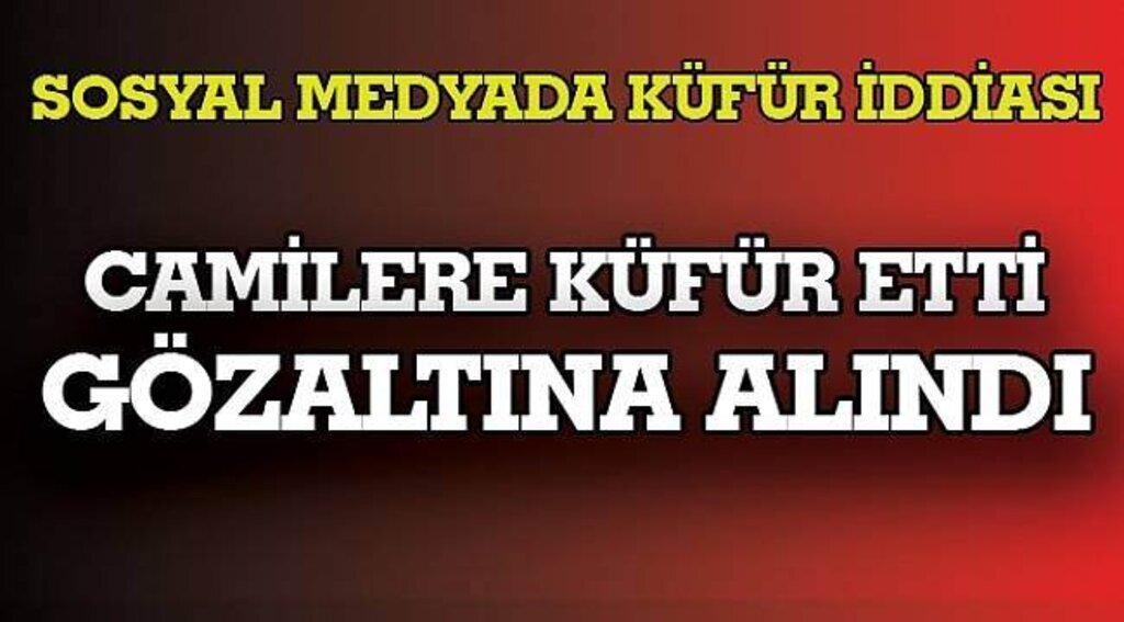 SAMSUN HABER - Camiye küfür iddiası