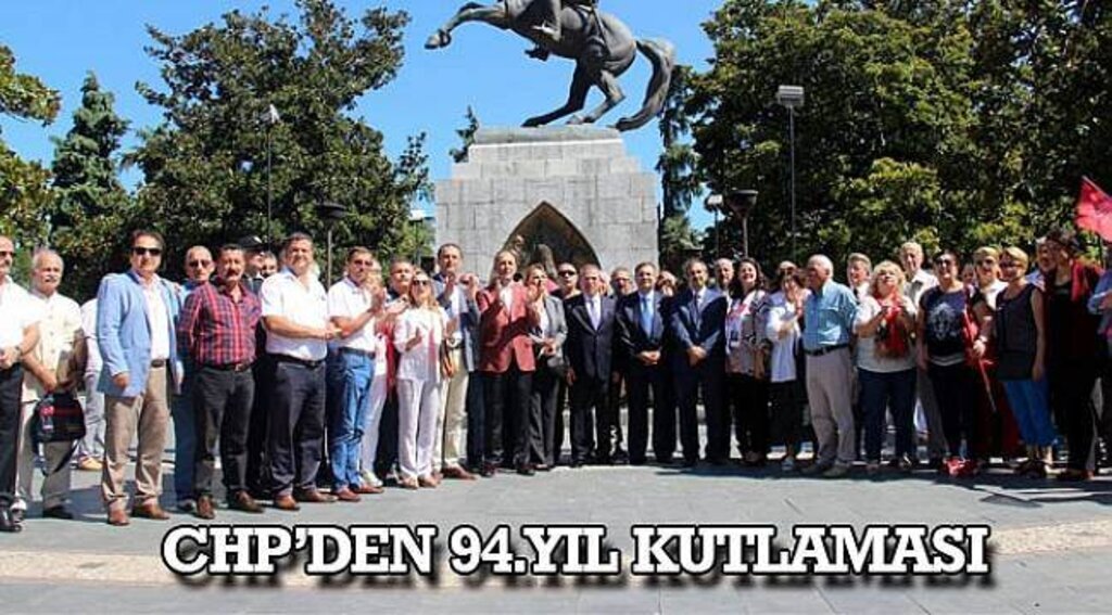 SAMSUN HABER - CHP'den 94. yıl kutlaması