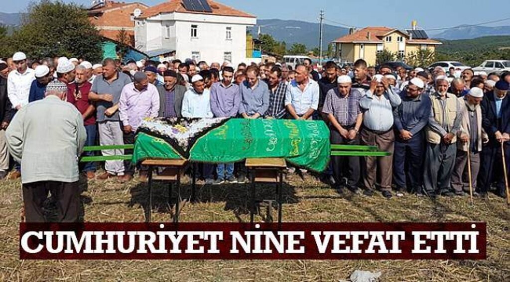 SAMSUN HABER - Cumhuriyet nine vefat etti