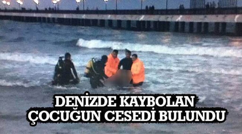 SAMSUN HABER - Denizde kaybolan çocuğun cesedi bulundu
