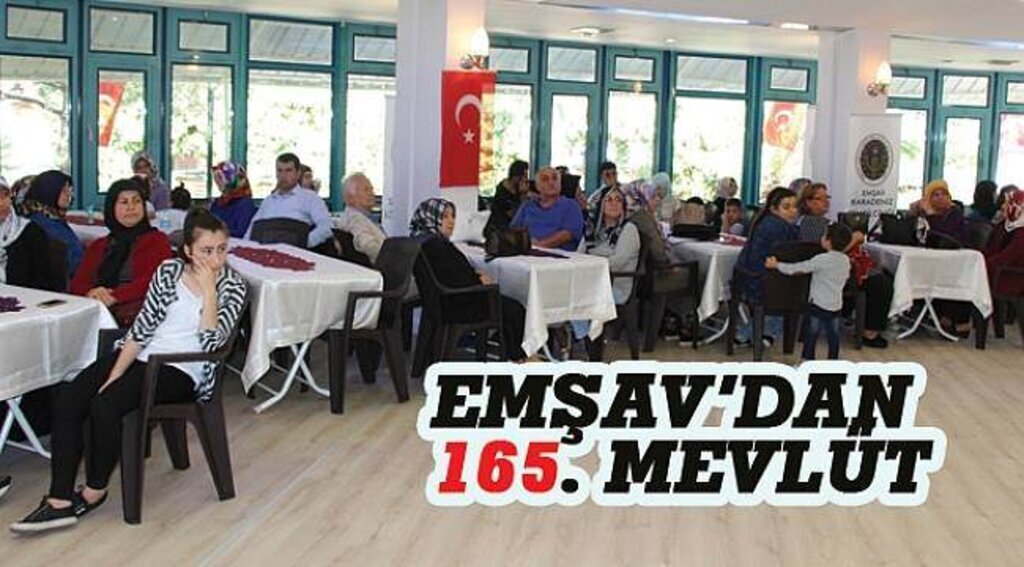 SAMSUN HABER - EMŞAV'dan 165. mevlit