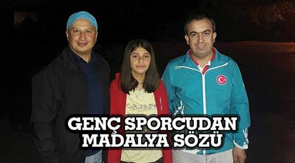 SAMSUN HABER - Genç sporcudan madalya sözü