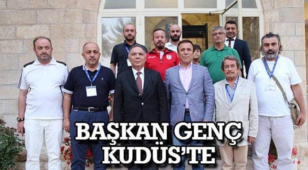 SAMSUN HABER - Genç'ten Kudüs'te önemli temaslar