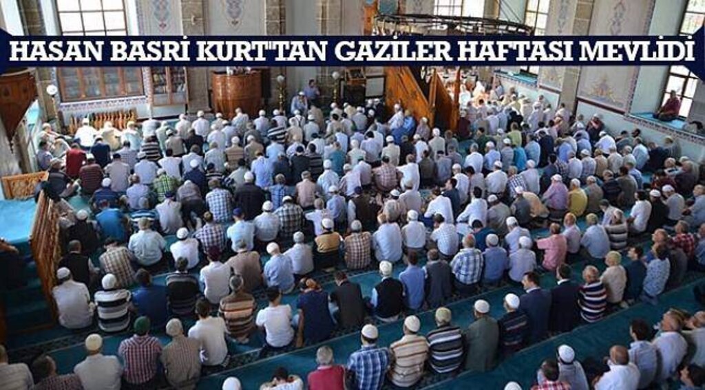 SAMSUN HABER - Hasan Basri Kurt'tan Gaziler Haftası Mevlidi