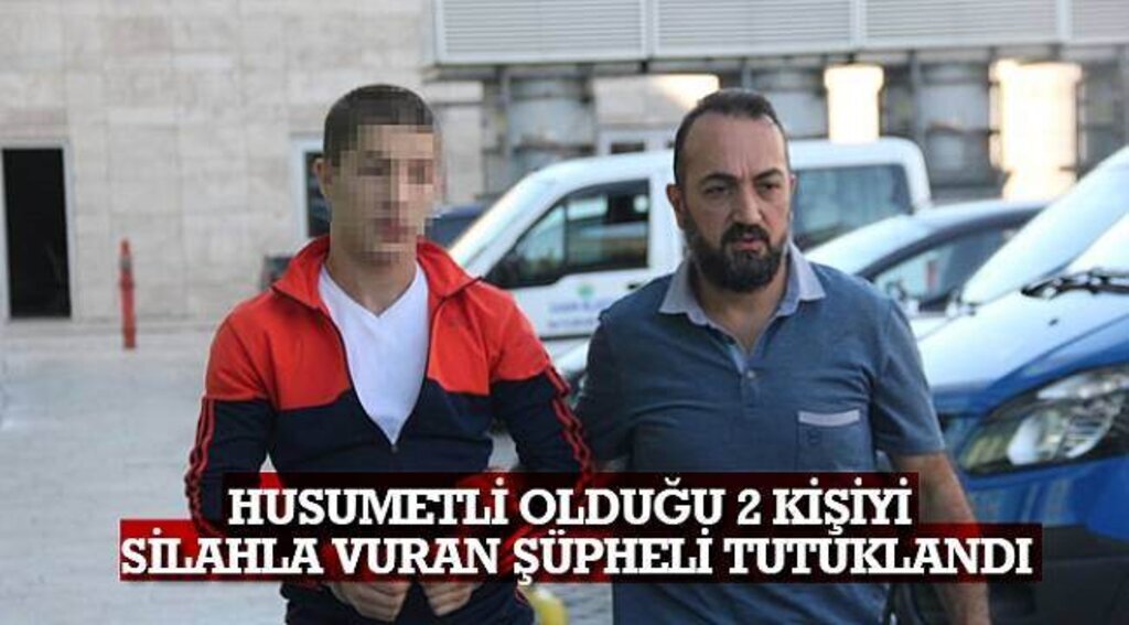 SAMSUN HABER - Husumetli olduğu 2 kişiyi silahla vuran şüpheli tutuklandı