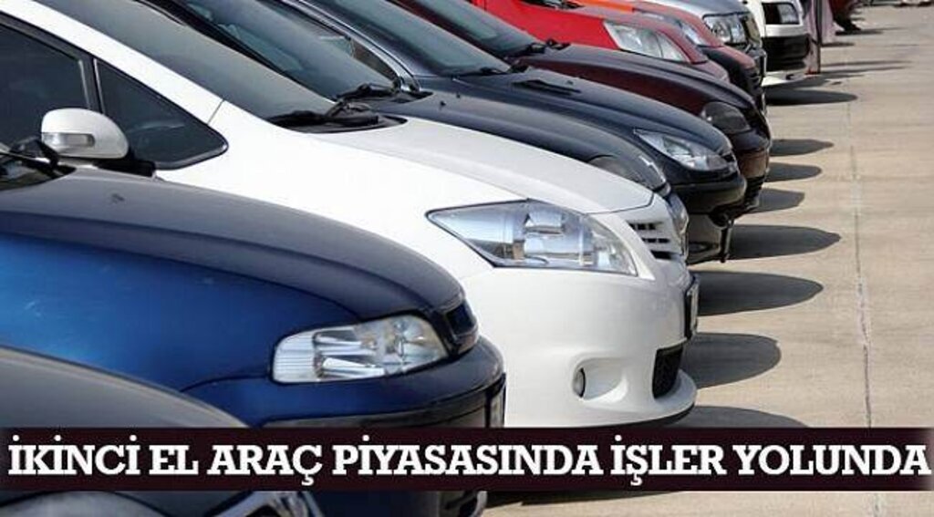 SAMSUN HABER - İkinci el araç piyasasında işler yolunda