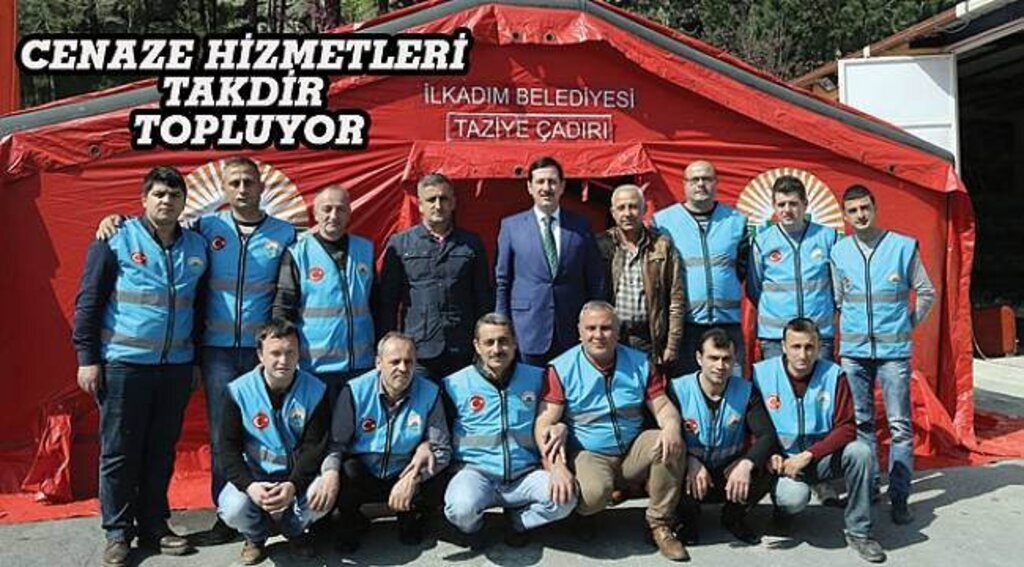 SAMSUN HABER - İlkadım Belediyesi'nin cenaze hizmetleri taktir topluyor