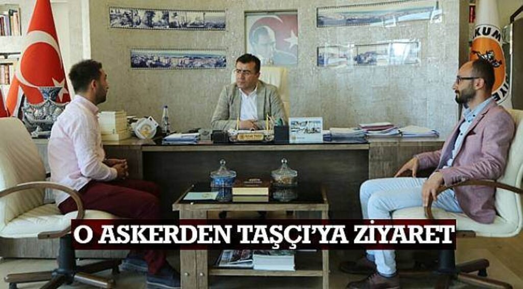 SAMSUN HABER - O askerden Taşçı'ya ziyaret