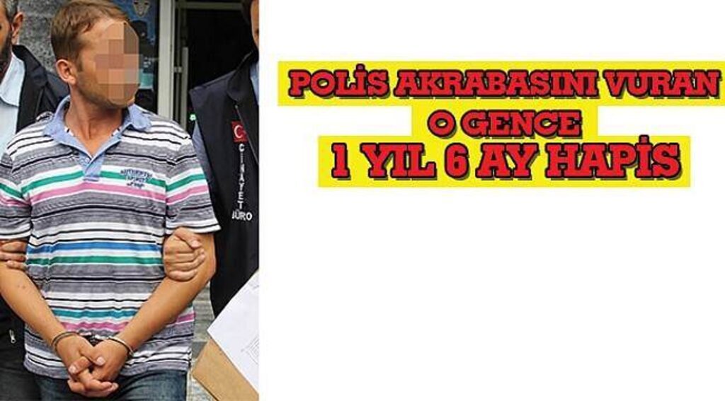 SAMSUN HABER - Polis akrabasını vuran gence 1 yıl 6 ay hapis
