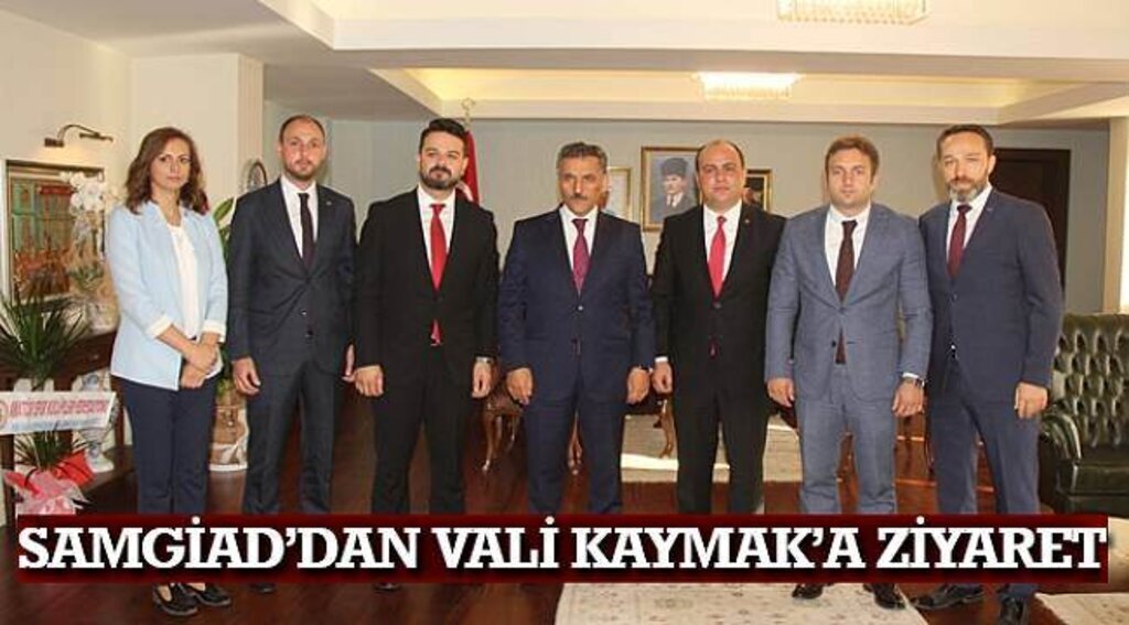 SAMSUN HABER - SAMGİAD'dan Kaymak'a ziyaret
