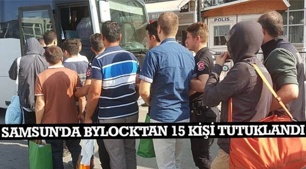 SAMSUN HABER - Samsun'da ByLock'tan 15 kişi tutuklandı