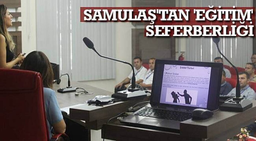 SAMSUN HABER - SAMULAŞ'tan 'eğitim' seferberliği