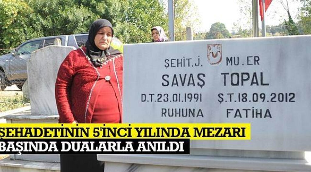 SAMSUN HABER - Şehadetinin 5'inci yılında mezarı başında dualarla anıldı