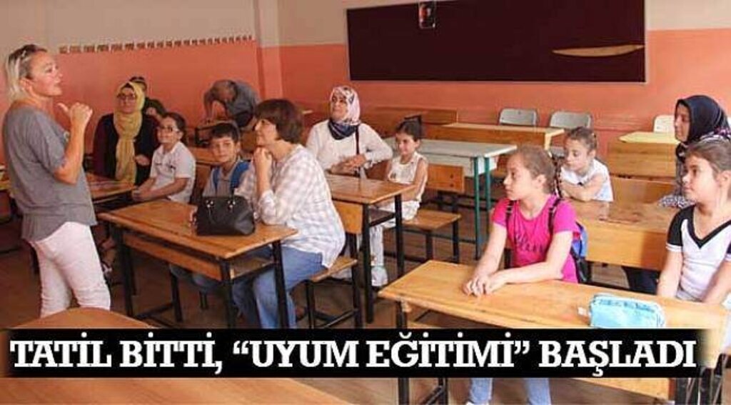 SAMSUN HABER - Tatil bitti, "uyum eğitimi" başladı