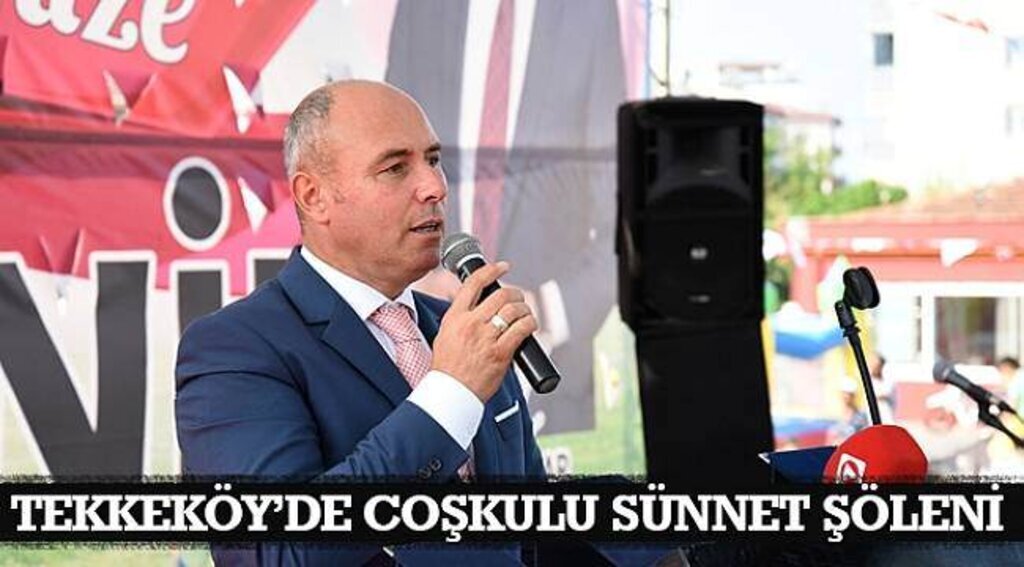 SAMSUN HABER - Tekkeköy'de Coşkulu Sünnet Şöleni